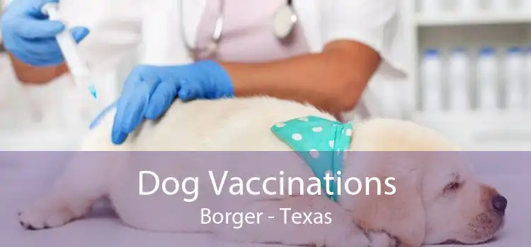 Dog Vaccinations Borger - Texas