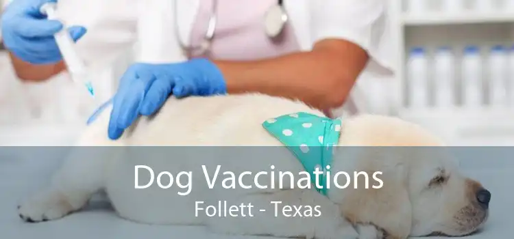 Dog Vaccinations Follett - Texas