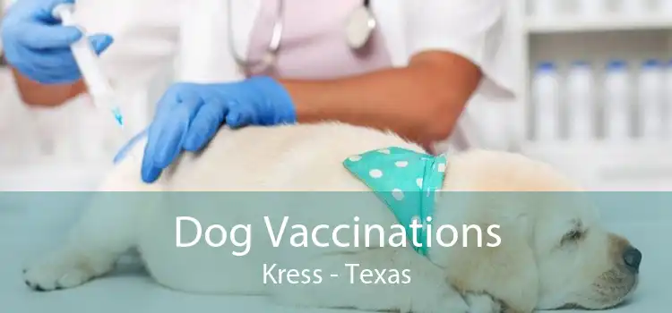 Dog Vaccinations Kress - Texas